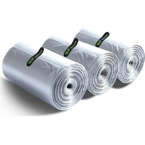 3 Roll Of Garbage Bags Kitchen Bathroom Trash Bags 110 Count Per Roll Suitable For Kitchen, Office, Bathroom, Living Room