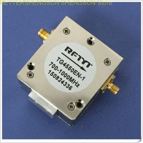 700-1000MHz broadband coaxial SMA joint one-way transmission function ferrite RF isolator