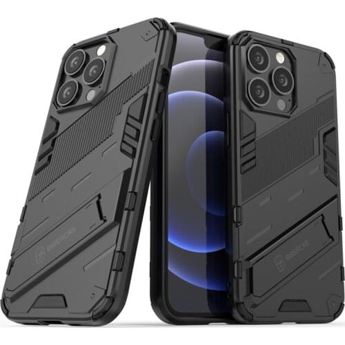 Phone Holder Case For iPhone 13 Pro Case Bumper Hard Anti-knock Armor Full Cover For iPhone 13 Pro Case For iPhone 13 13Pro Max