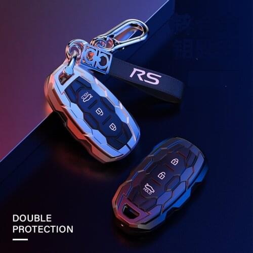 Zinc Alloy Car Remote Key Case For Hyundai i30 Ix35 KONA Encino Solaris Azera Grandeur Ig Accent Santa Fe 2017-2019 Key Cover