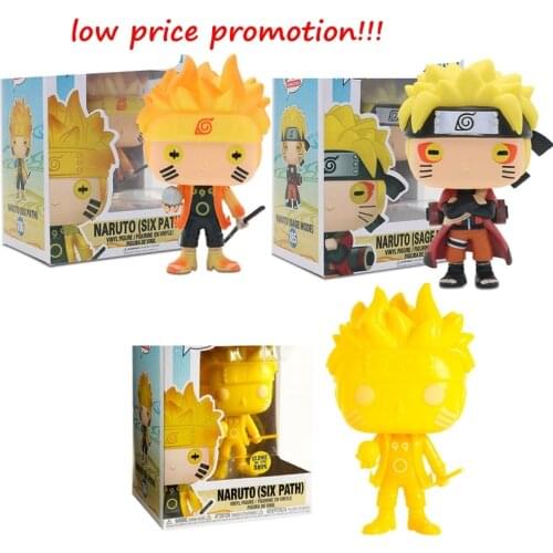 FUNKO POP Anime NARUTO Sage Mode #185 Six Path #186 Vinyl Action Figure Collection Model Toys for Children Christmas gift