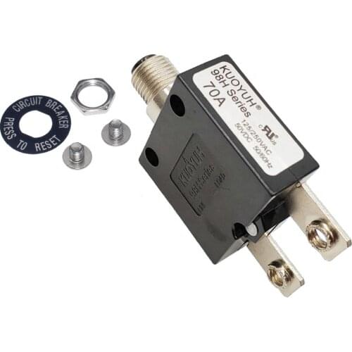 Kuoyuh electronic 98H series 70A auto recloser disyuntor circuit breaker thermal protector for pump