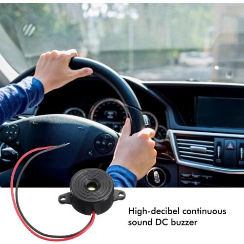 3pcs 95 Decibel Alarm High Decibel DC 3-24 Volt 12 Volt Electronic Buzzer Alarm Car Truck General Intermittent Continuous Alarm