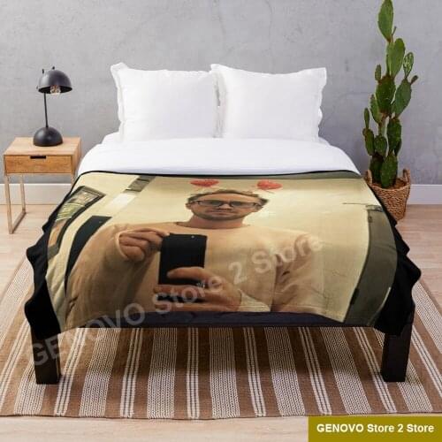 Tom felton blanket Throw Blanket flannel Sherpa bedspread bedding sofa picnic fur soft blanket