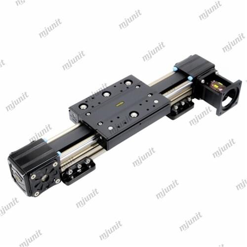 Mjunit single axis back and forth paint spraying guide rail, synchronous belt linear module linear moving slide, automatic