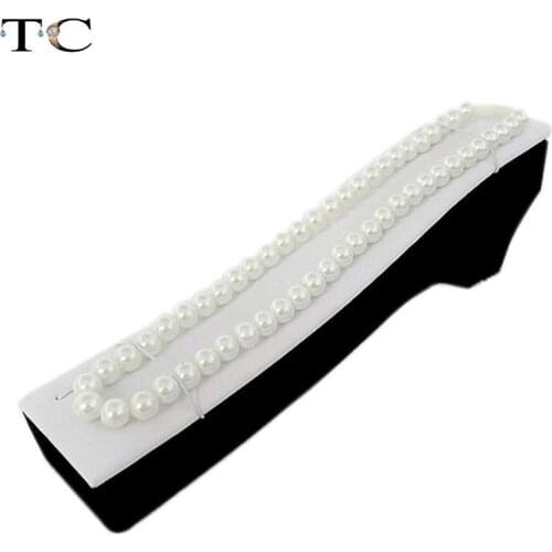 Wholesale High Quality Jewelry Display Jewelry Stand Necklace Pendant Tower Sliver Jewelry Ramp Display Chain Holder