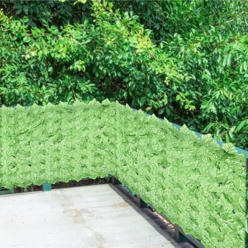Peep-proof Grape Leaf Fence Balcony Privacy Blocking Decorative Fence Garden Fence Decoration Restaurant Wall Decoration