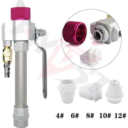 Spray Gun Cement Mortar Waterproof Lacquer Spray Gun Real Stone Paint Pneumatic SprayerAccessories Spray Gun Natural Stone Paint