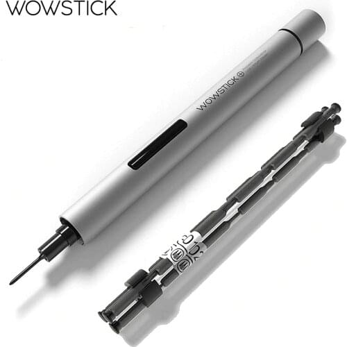 Wowstick Mini Portable Electric Screwdriver Cordless Battery Power with Multi 20 Bits for Cell Phone Notebook Repair Tool Kit