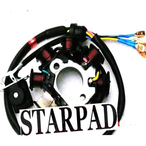 STARPAD Free shipping, For Zongshen engine accessories zongshen engine 250 8 coil whiteboard engine magnetogenerator stator