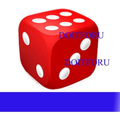 Mysterious Dice unlock Cipher switch Digital switch props Takagism game real life room escape room prop