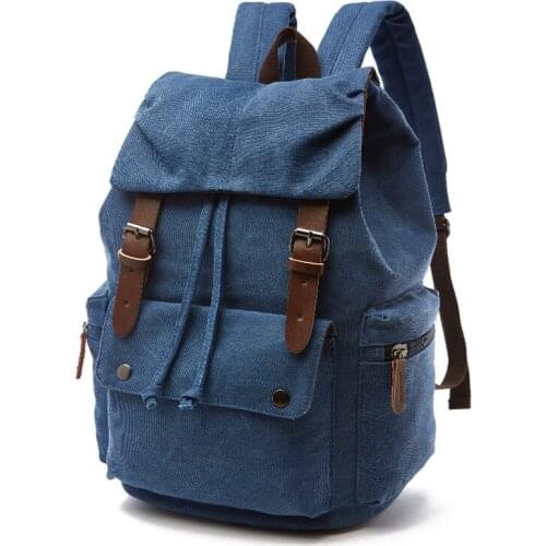 Outdoor Bag Military Sports Rucksacks Student Canvas Travel Waterproof Camping Tactical Durable Backpack Bags Fashion Vintage