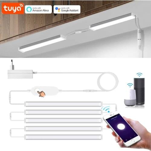 Smart WiFi LED Cabinet Light Connection Kitchen Lamp App Controlled Night Wardrobe Bed Room Lighting Work with Alexa Google Home