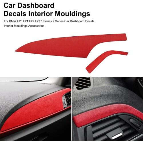 Top Car Interior Decoration Dashboard Decals Moulding Trim for BMW F20 F21 F22 F23 1 Series 2 Series Auto Interior Accessories