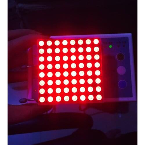 10PCS 5MM Common Cathode/Anode 8X8 Red 60*60MM LED Dot Matrix Digital Tube LED Display Module