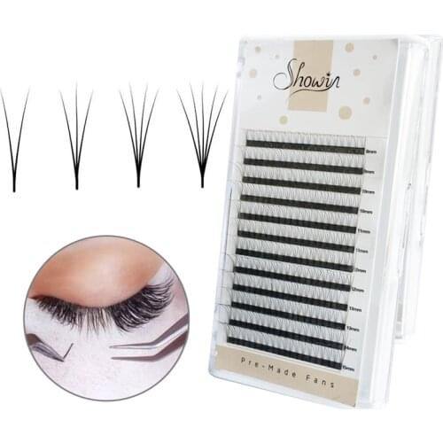3 Boxes Soft 3D Mink Lashes Natural Extension Premade Lashes Individual Eyelash Extension Makeup Cilia Professional Faux Cils