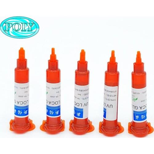5pcs/lot 5ml LCD uv glue OCA adhesive for iphone samsung touch screen glass replacement