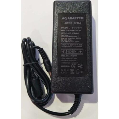 AC100-265V to DC5V Led Strip Bar Module Lighting Transformer 50W Low Voltage Power Adapter DC5V 10A output 2pcs/lot Hot Selling