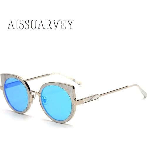 Женские солнцезащитные  круглые очки AISSUARVEY China At AliExpress