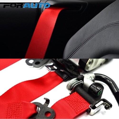 FORAUTO 3.5M Car Seat Safety Belts Strengthen Seat Belt Webbing Fabric Racing Strap Webbing Universal Interior Accessories
