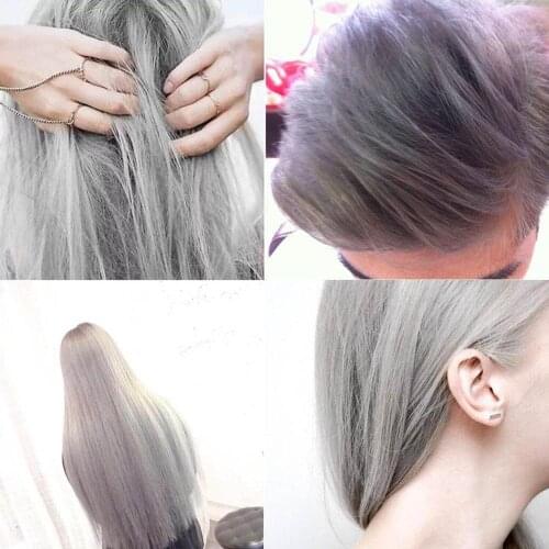Newly BIOAQUA Granny Grey Wax Silver Grey Dynamic Wax HairGel Water Hair Styling