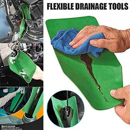 Flexible Oil Draining Funnel Tool General Funnel Car Refueling Longer Funnel Foldable Car Oil Refueling Long Mouth Funnel