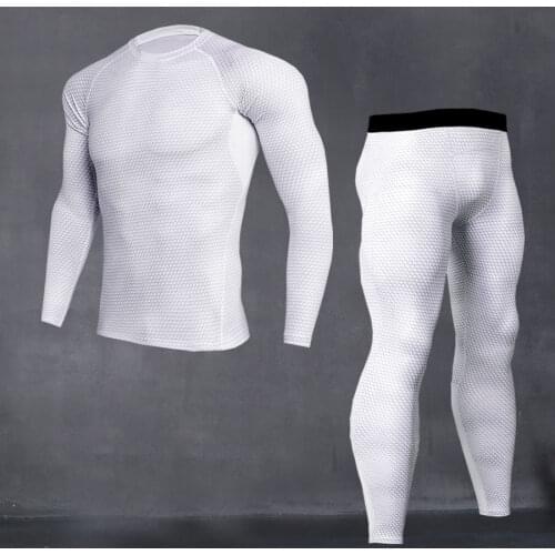 2019 New Men Long Johns Winter Thermal Underwear Sets Brand Quick Dry Anti-microbial Mens Stretch Warm Thermo Underwear Spring