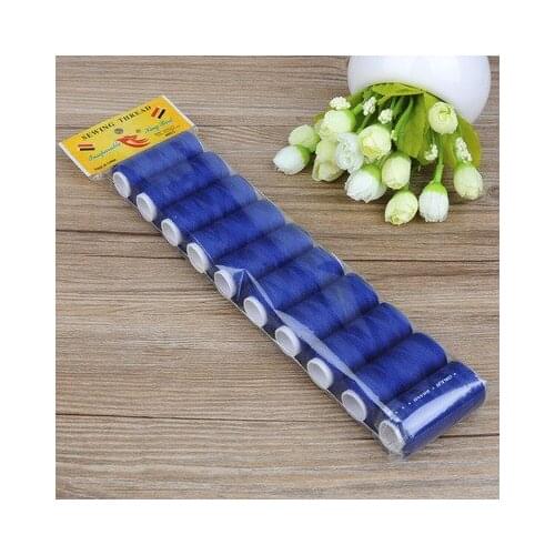 NEW 10Pcs Polyester Sewing Accessories Durable Sewing Thread Multicolor Embroidery Supplies Handmade Sewing Craft Tool