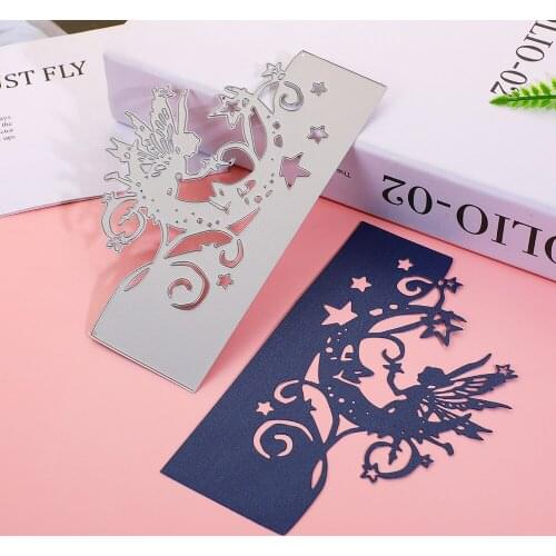 Fairy Border Cutting Templates For Cards Metal Dies Cut Stencils Scrapbooking Photo Album Decor Crafts Embossing Paper Cutter