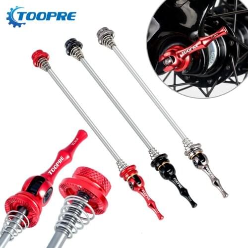 Bicycle Quick Release Skewer Lever Clamp Titanium Alloy Lightweight MTB Mountain Road Bike Wheel Hub Tool 100/135mm Universal