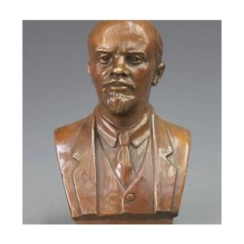 Western Bronze Copper Russia Communist thinkers Vladimir Lenin Art Sculpture