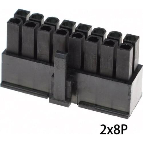10pcs wholesale black 16pin female connector 5557 4.2mm pitch connector