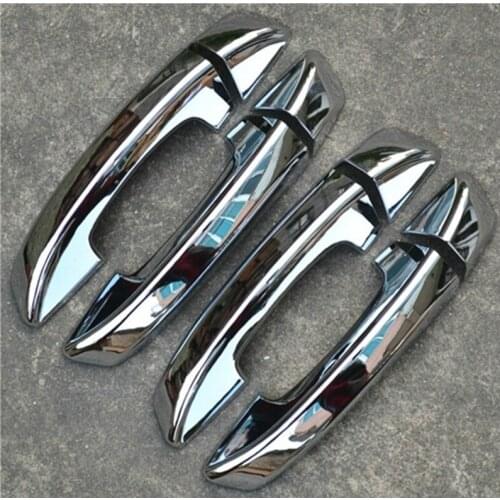 ABS Chrome Door Handle Cover Side Door Handle Cover Trim For Volkswagen PASSAT B7 2011-2018
