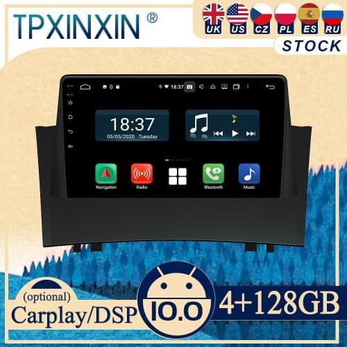 PX6 For Renault Megane II 2004-2008 Android Car Stereo Car Radio with Screen2 DIN Radio DVD Player Car GPS Navigation Head Unit