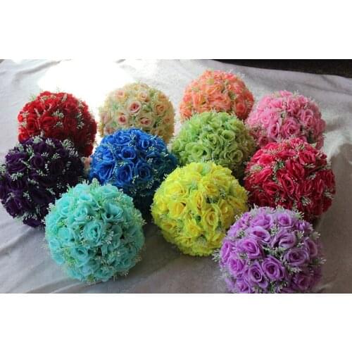 High density rose flower bouquet wholesale wedding room door ornaments simulation flower bouquet
