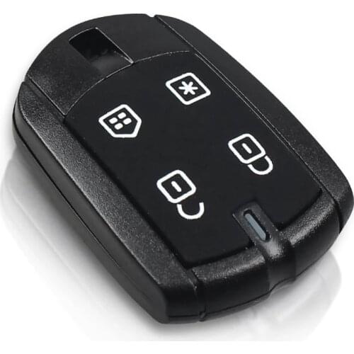3PCS Key Shell Case For Car Styling 4 Button Remote Car Key Shell For FX330 Positron Control Alarm Car Key Brazil