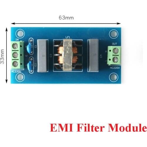 EMI Filter Sound Booster Filter Socket 220V 2A EMI Filter Module Power Board