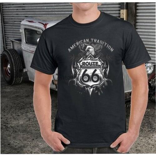 AMERICAN TRADITION ROUTE 66 T-SHIRT