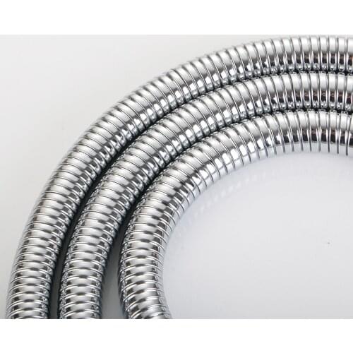 1.5M - 2M High quality flexible chrome plating stainless steel shower hose EPDM inner tube