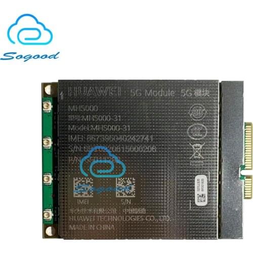 HUAWEI Industrial Module MH5000-31 5G mini pcie module 5G NR 4x4 MIMO Band N1 N78 N79 N41 LTE B1 B3 B5 B8 B34 B38 B40 B41