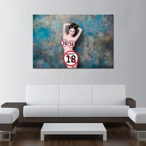 Sexy Beauty Supermodel Wallpaper Pretty Girl Canvas Paintings Modern Posters Wall Art Print for Home Room Decor