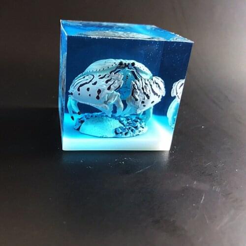 Cool ! New Original Handmade Resin Luminous Bread Crab Creative Birthday Gift Home Decoration