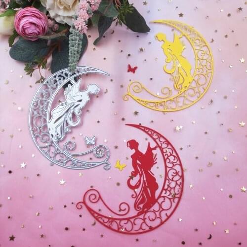 Moon goddess metal cutting dies 2020 new DIY scrapbook photo album paper card decorative crafts embossing mold