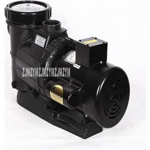 1.5HP (1.1KW) Swimming Pool Pump High Quality Filter Pump Mute Hot Tub Pump Electric Massage Circulating Pressure Pump 220V