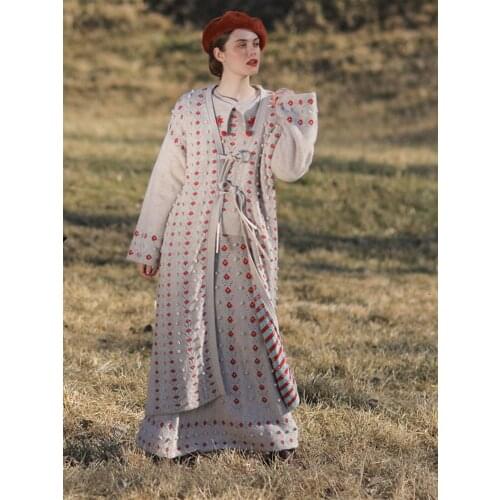 Original Design AIGYPTOS Autumn Winter New Women Oversize Mori Girls Vintage Handmade Wool Ball Knitted Long Sweater Cardigans