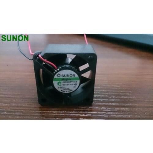 Original For Sunon 3015 12V 0.4W GM1203PHV2-8 2 wire cooling fan