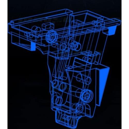 PB Playful bag Outdoor sport P1-P1S upgrade material CNC hammer group Zero tolerance refitting accessories G17 part CS toy QB09S