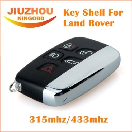 Replacement Key Shell Emergency fit Smart Key case Fob 5 Button for range rover for land rover car key shell