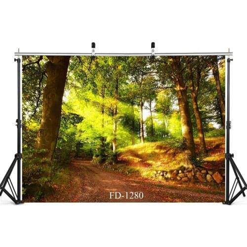 Sunlight Photography Backdrop Forest Background for Photograph Accessories Child Baby Vinyl Cloth Background Photo Shoot