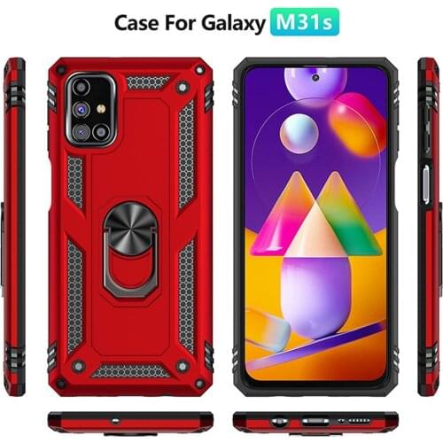 Sunjolly Case for Samsung Galaxy M31s Wallet Stand Flip PU Leather Phone Case Cover coque capa Samsung Galaxy M31s Case Cover